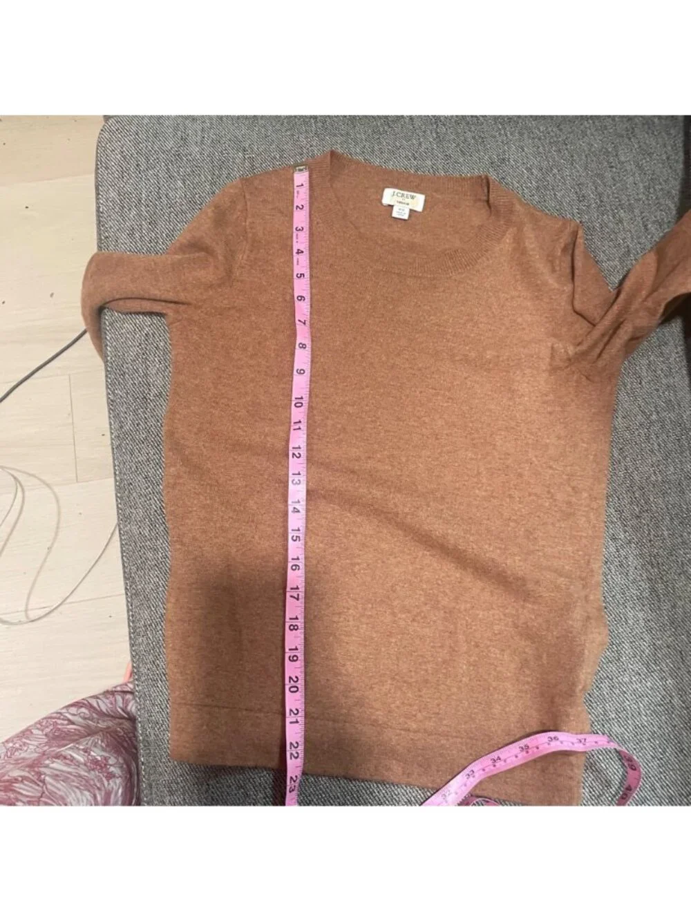 J.crew teddy crewneck sweater